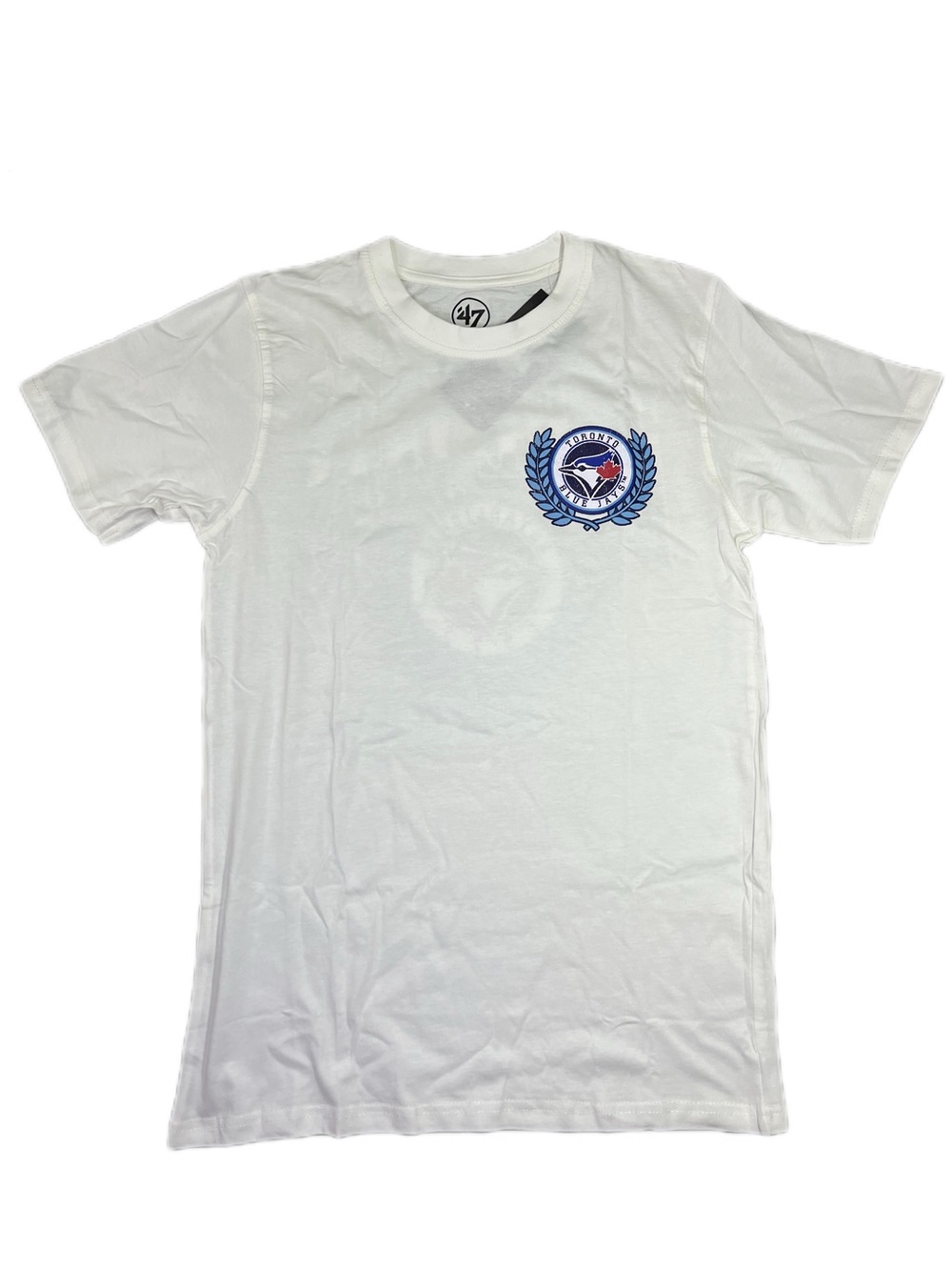 47 Brand Toronto Blue Jays White Short Sleeve Tee